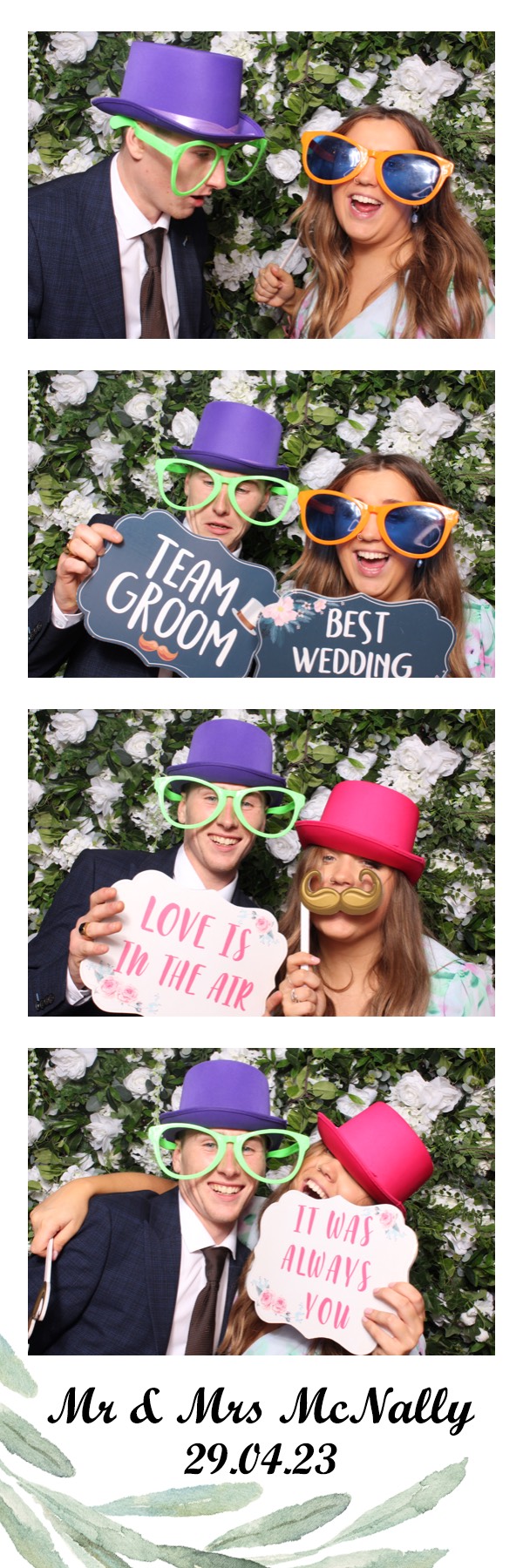 McNally Wedding | View more photos from the event at images.mobile-photo-booth.com/u/MobilePhotoBoothUK/McNally-Wedding
