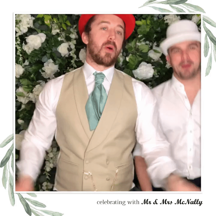 McNally Wedding | View more photos from the event at images.mobile-photo-booth.com/u/MobilePhotoBoothUK/McNally-Wedding