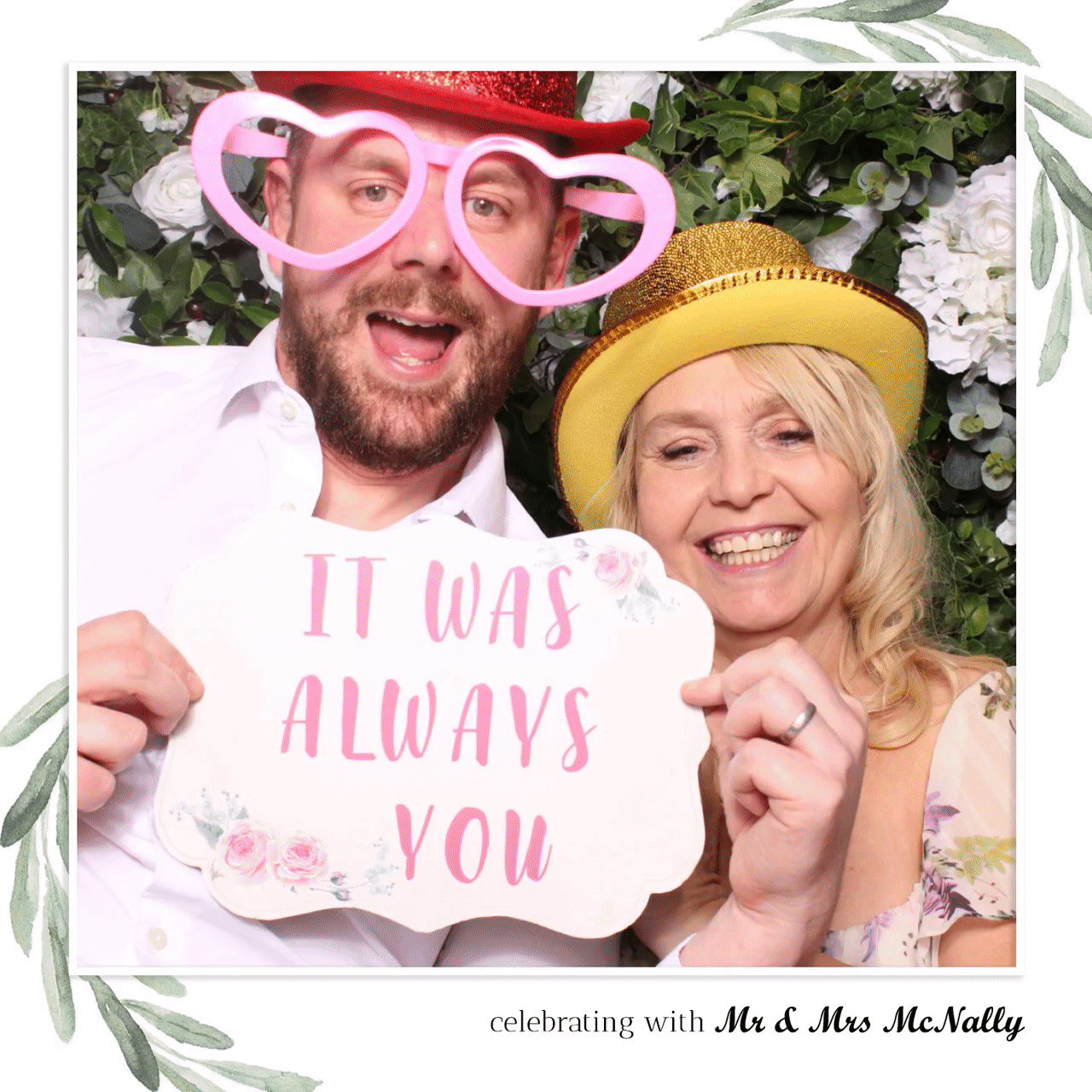 McNally Wedding | View more photos from the event at images.mobile-photo-booth.com/u/MobilePhotoBoothUK/McNally-Wedding