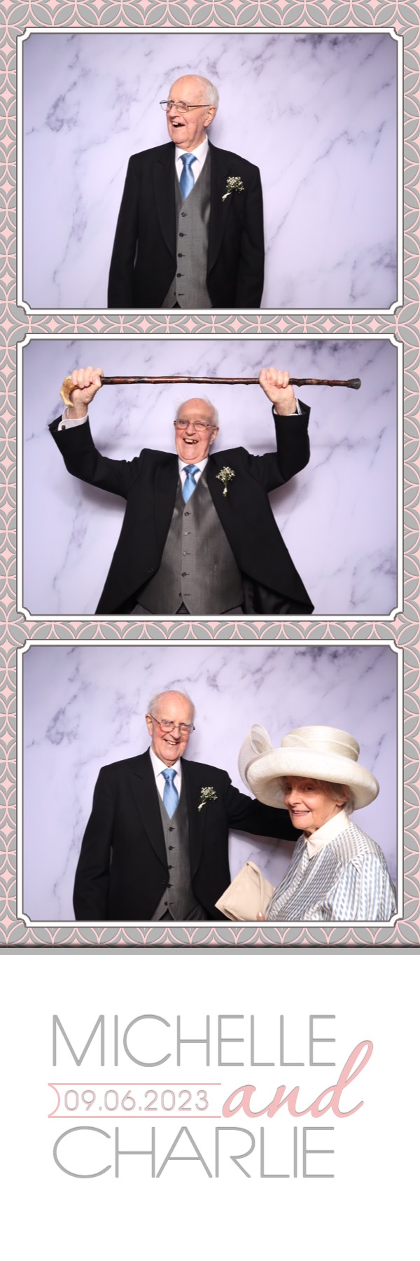 Michelle & Charlie | View more photos from the event at images.mobile-photo-booth.com/u/MobilePhotoBoothUK/Michelle-Charlie