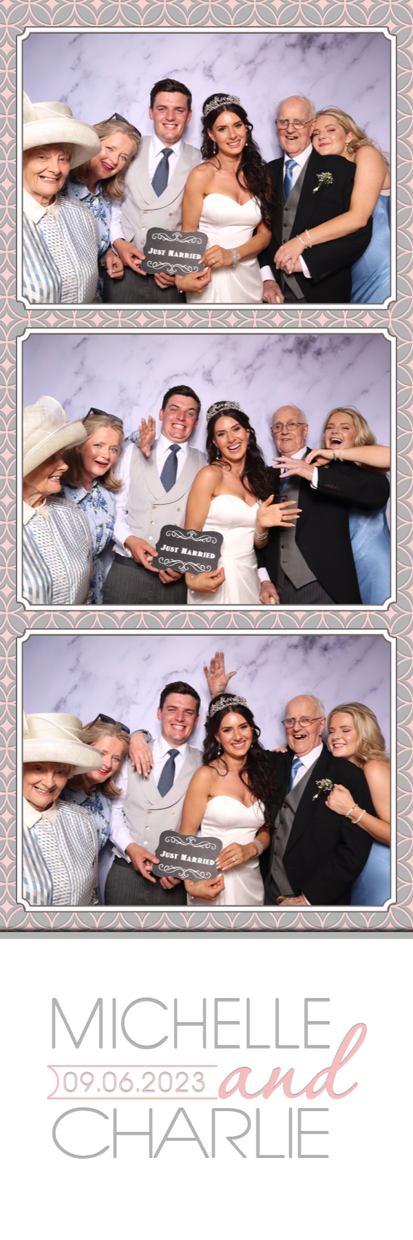 Michelle & Charlie | View more photos from the event at images.mobile-photo-booth.com/u/MobilePhotoBoothUK/Michelle-Charlie