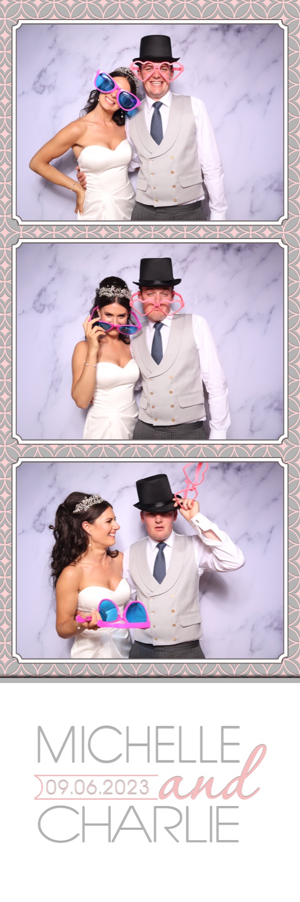 Michelle & Charlie | View more photos from the event at images.mobile-photo-booth.com/u/MobilePhotoBoothUK/Michelle-Charlie