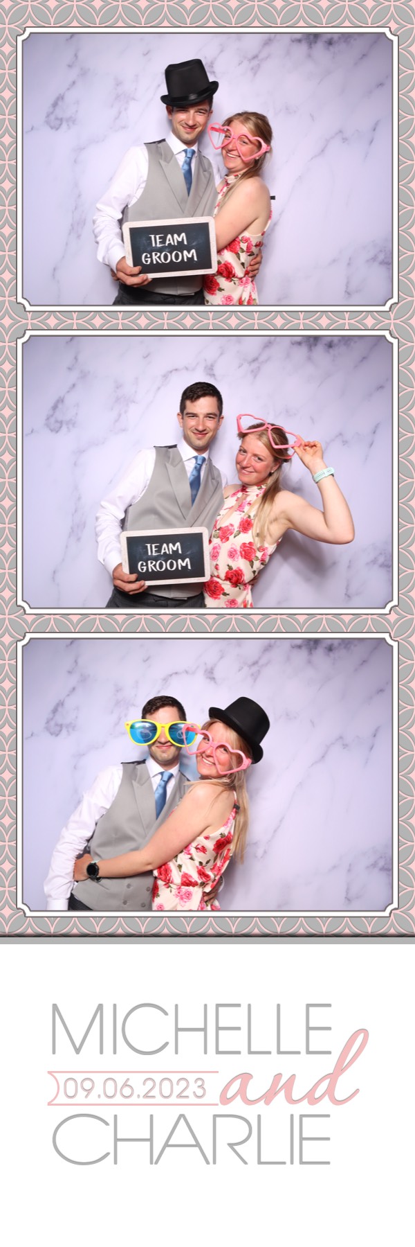 Michelle & Charlie | View more photos from the event at images.mobile-photo-booth.com/u/MobilePhotoBoothUK/Michelle-Charlie