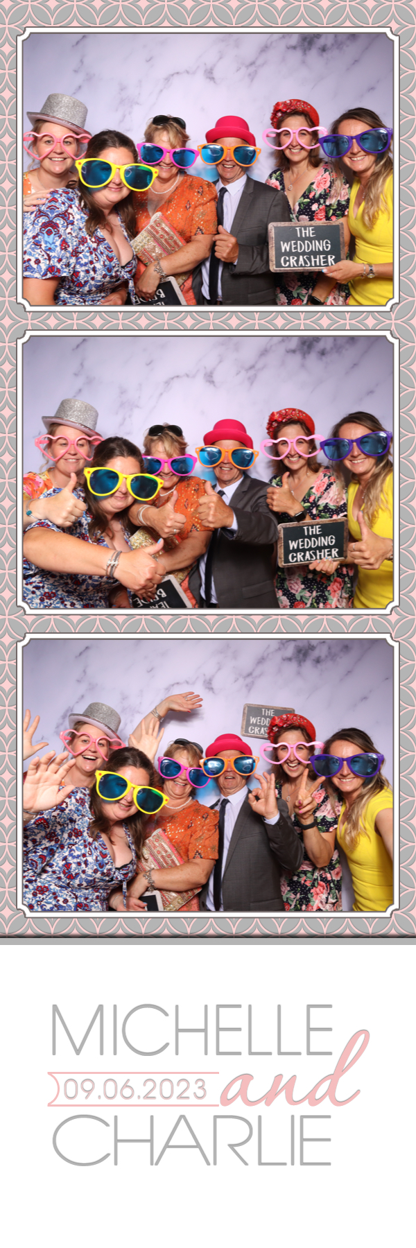 Michelle & Charlie | View more photos from the event at images.mobile-photo-booth.com/u/MobilePhotoBoothUK/Michelle-Charlie