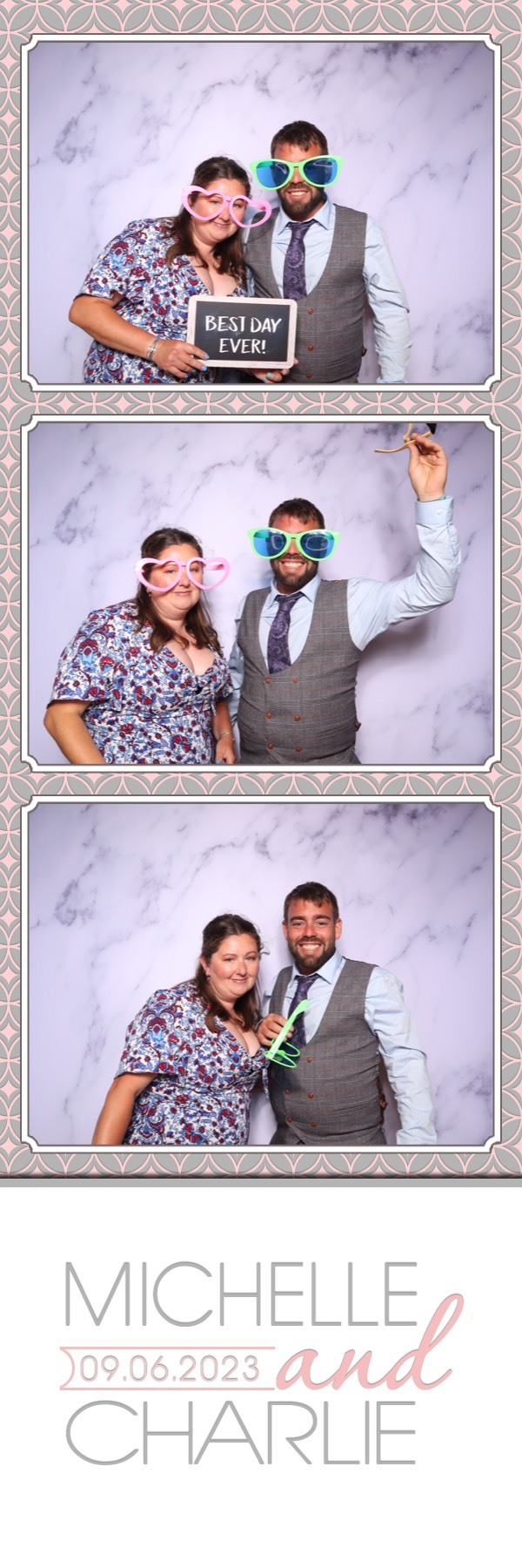 Michelle & Charlie | View more photos from the event at images.mobile-photo-booth.com/u/MobilePhotoBoothUK/Michelle-Charlie