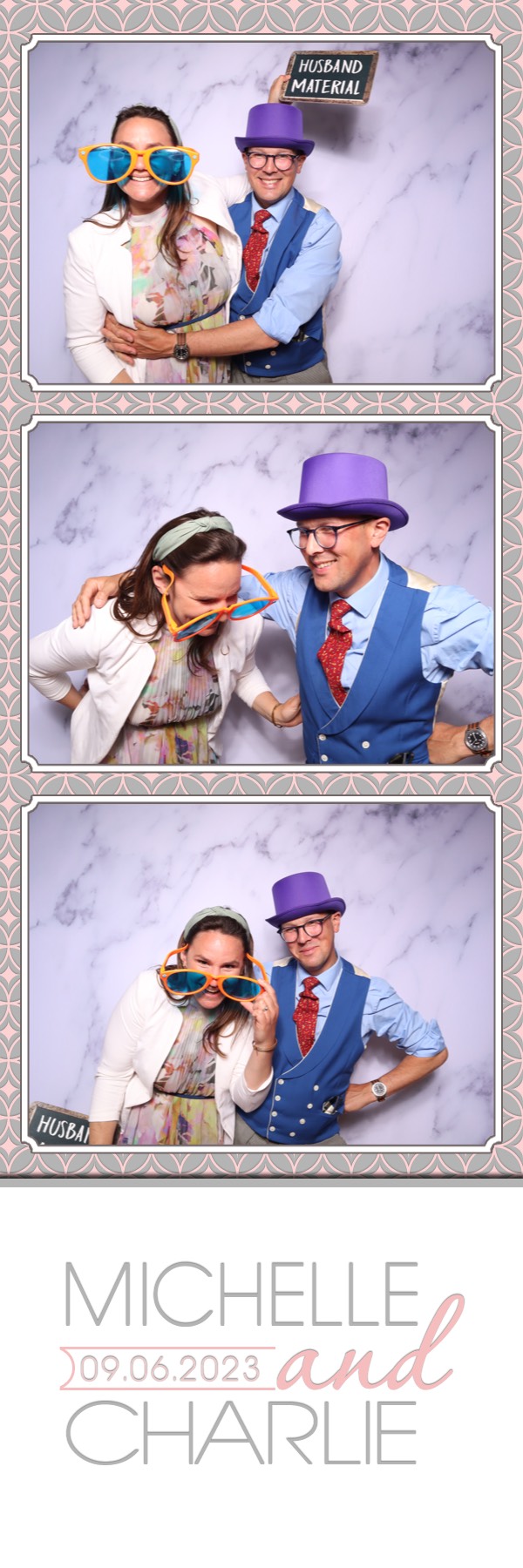 Michelle & Charlie | View more photos from the event at images.mobile-photo-booth.com/u/MobilePhotoBoothUK/Michelle-Charlie