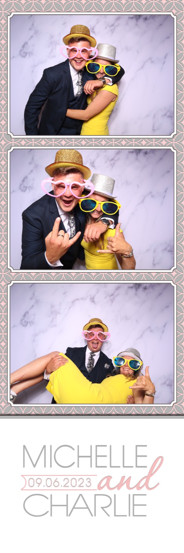 Michelle & Charlie | View more photos from the event at images.mobile-photo-booth.com/u/MobilePhotoBoothUK/Michelle-Charlie