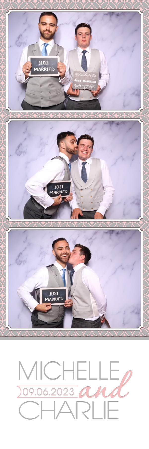 Michelle & Charlie | View more photos from the event at images.mobile-photo-booth.com/u/MobilePhotoBoothUK/Michelle-Charlie