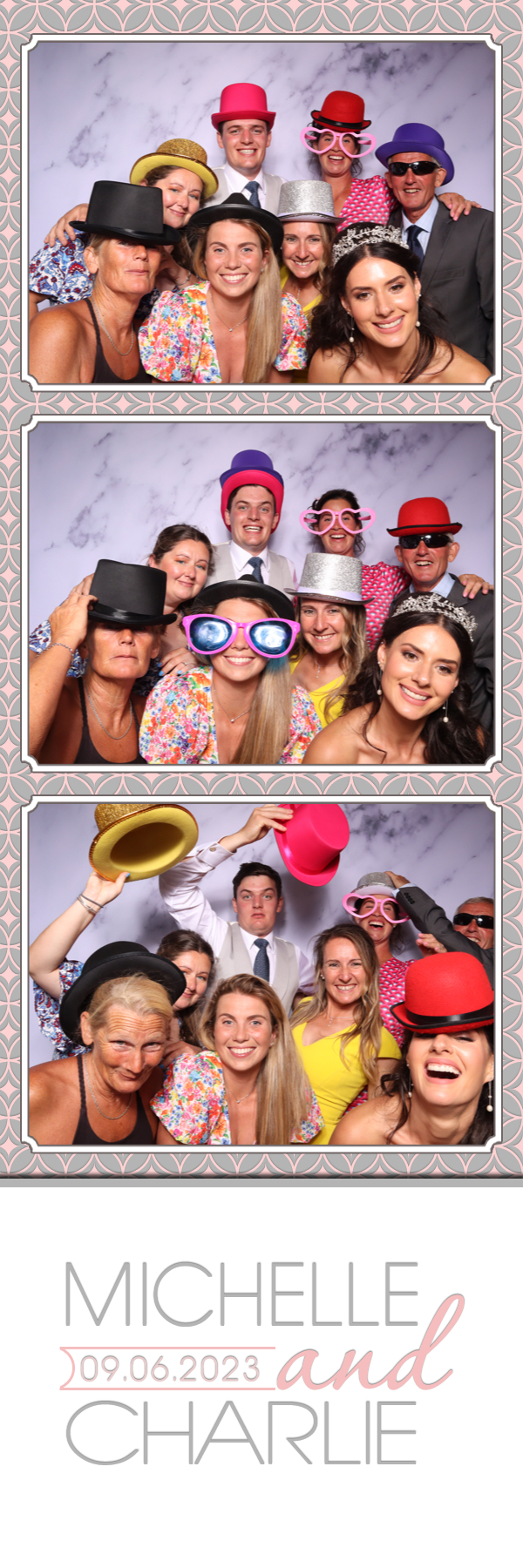 Michelle & Charlie | View more photos from the event at images.mobile-photo-booth.com/u/MobilePhotoBoothUK/Michelle-Charlie