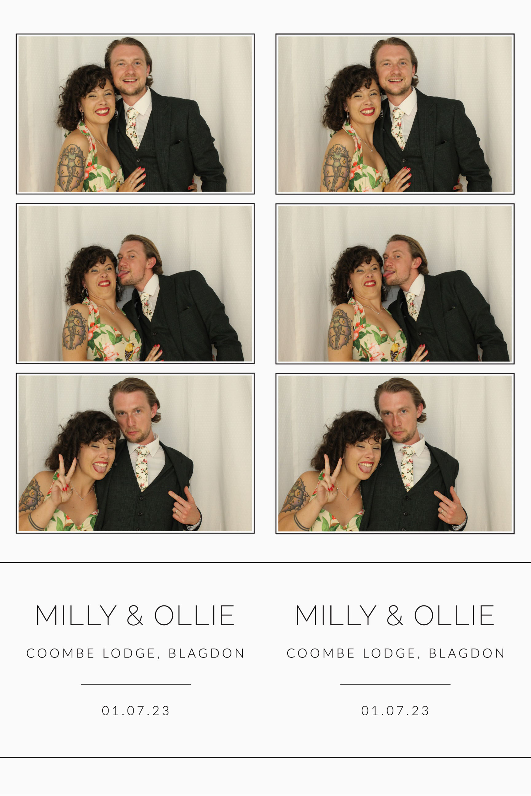 Milly & Ollie | View more photos from the event at images.mobile-photo-booth.com/u/MobilePhotoBoothUK/Milly-Ollie