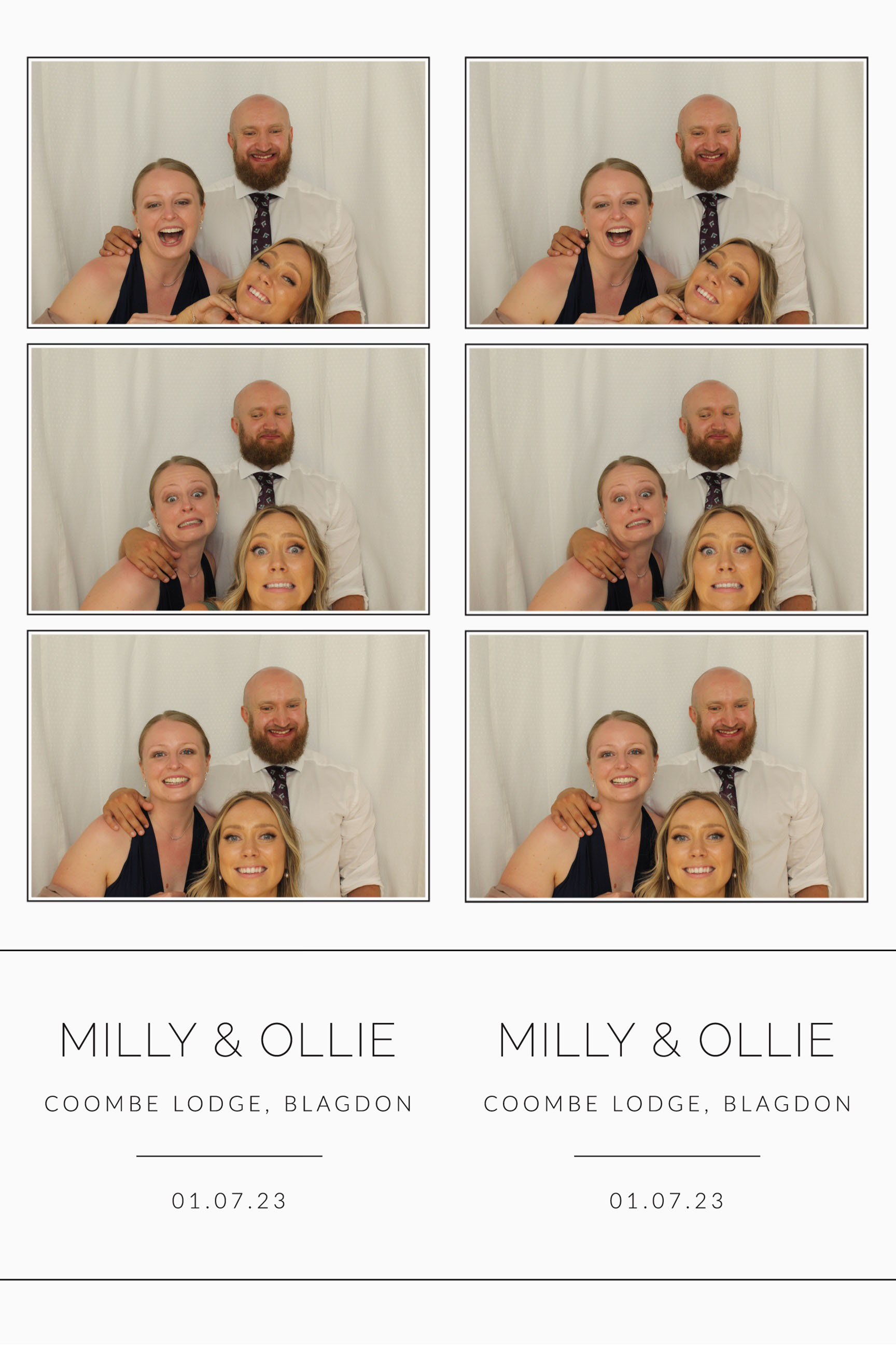 Milly & Ollie | View more photos from the event at images.mobile-photo-booth.com/u/MobilePhotoBoothUK/Milly-Ollie