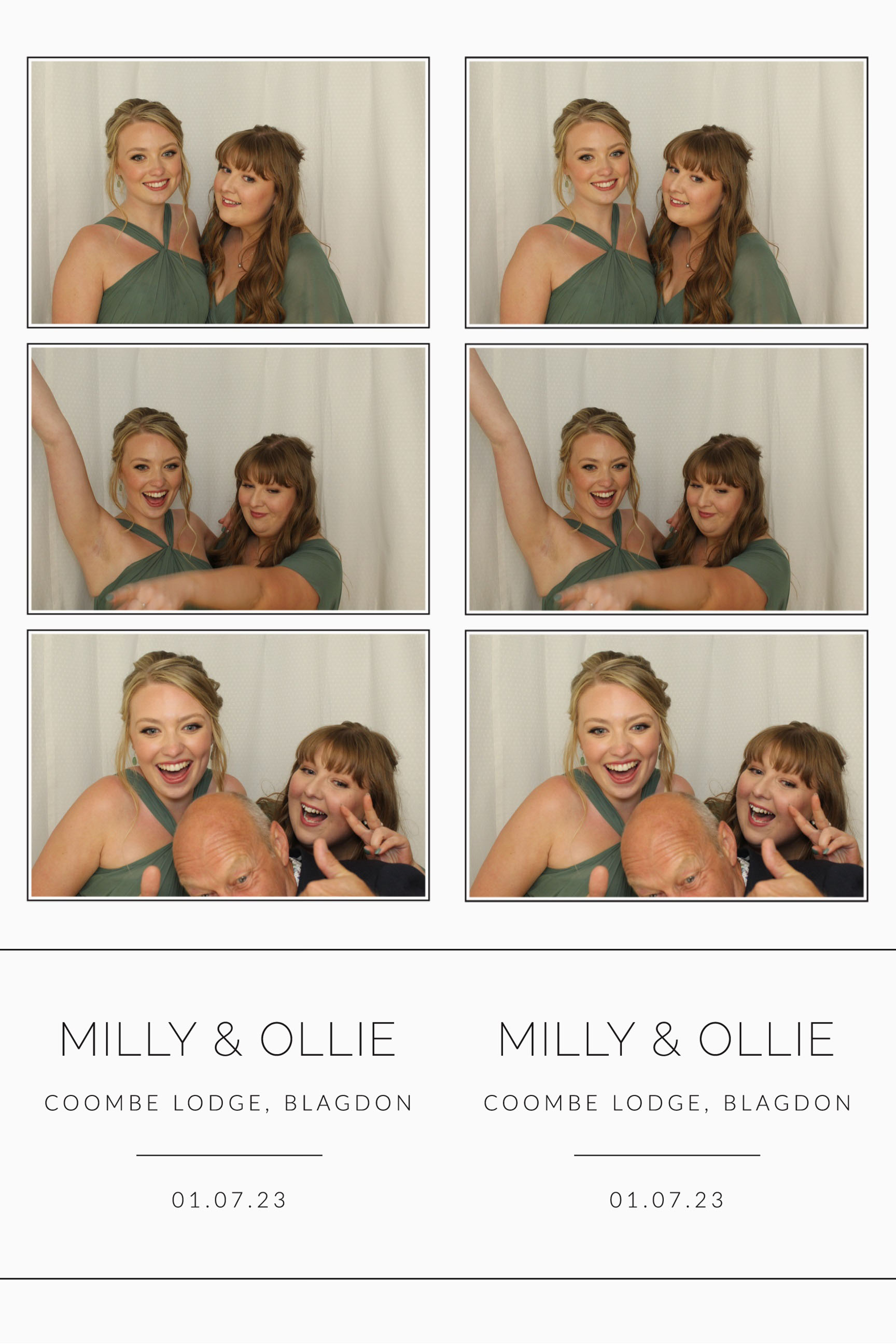 Milly & Ollie | View more photos from the event at images.mobile-photo-booth.com/u/MobilePhotoBoothUK/Milly-Ollie