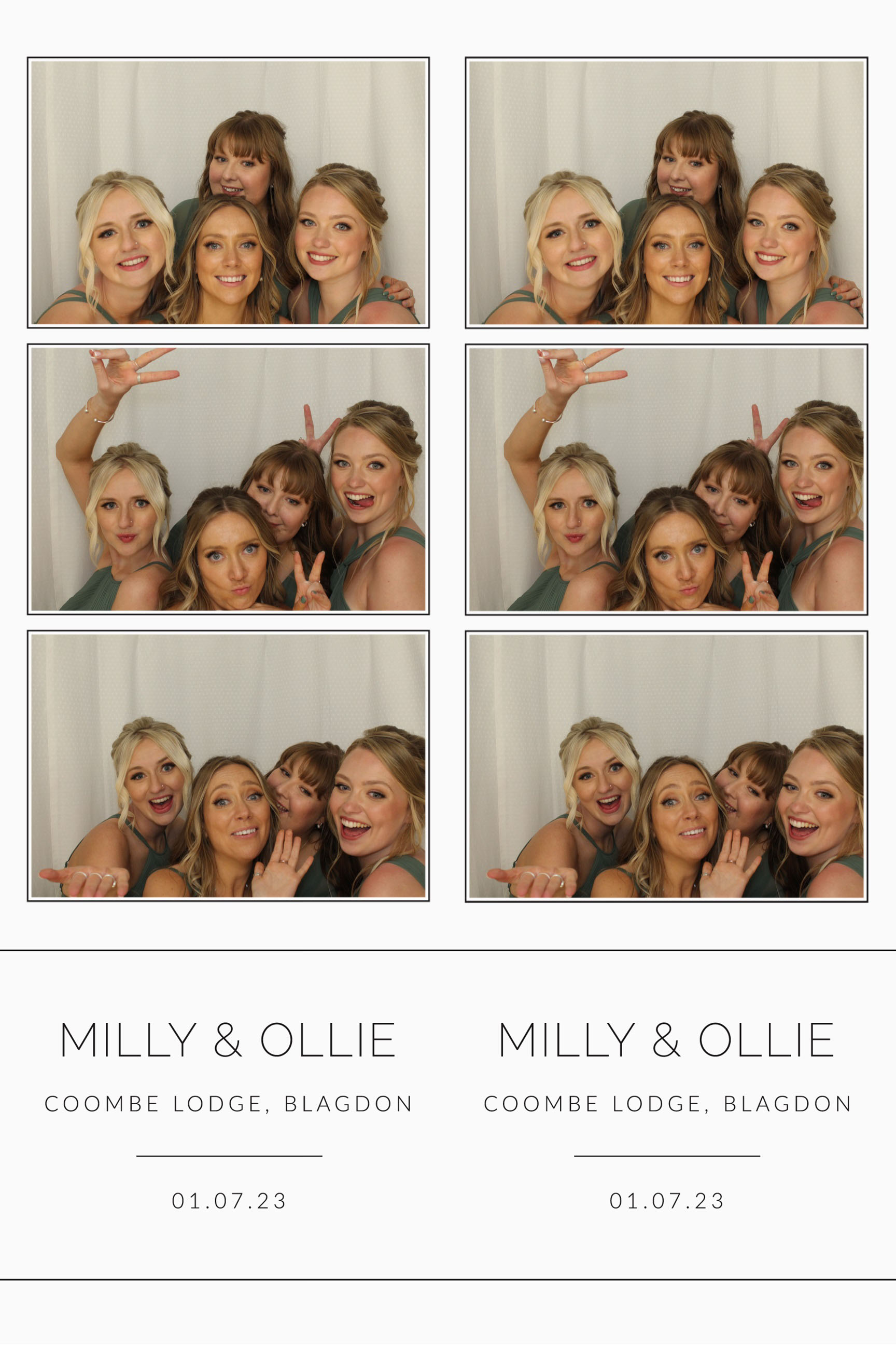 Milly & Ollie | View more photos from the event at images.mobile-photo-booth.com/u/MobilePhotoBoothUK/Milly-Ollie