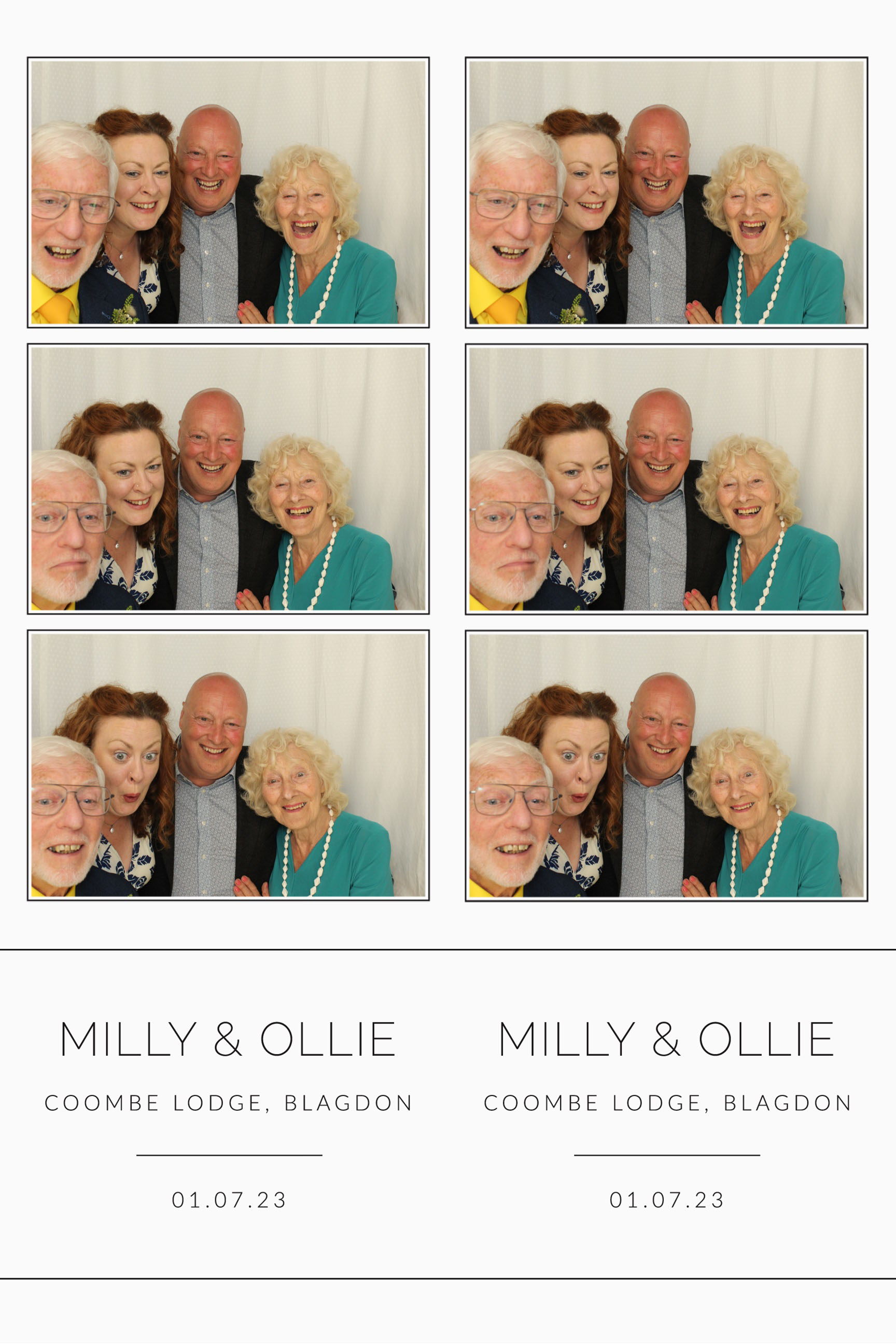 Milly & Ollie | View more photos from the event at images.mobile-photo-booth.com/u/MobilePhotoBoothUK/Milly-Ollie