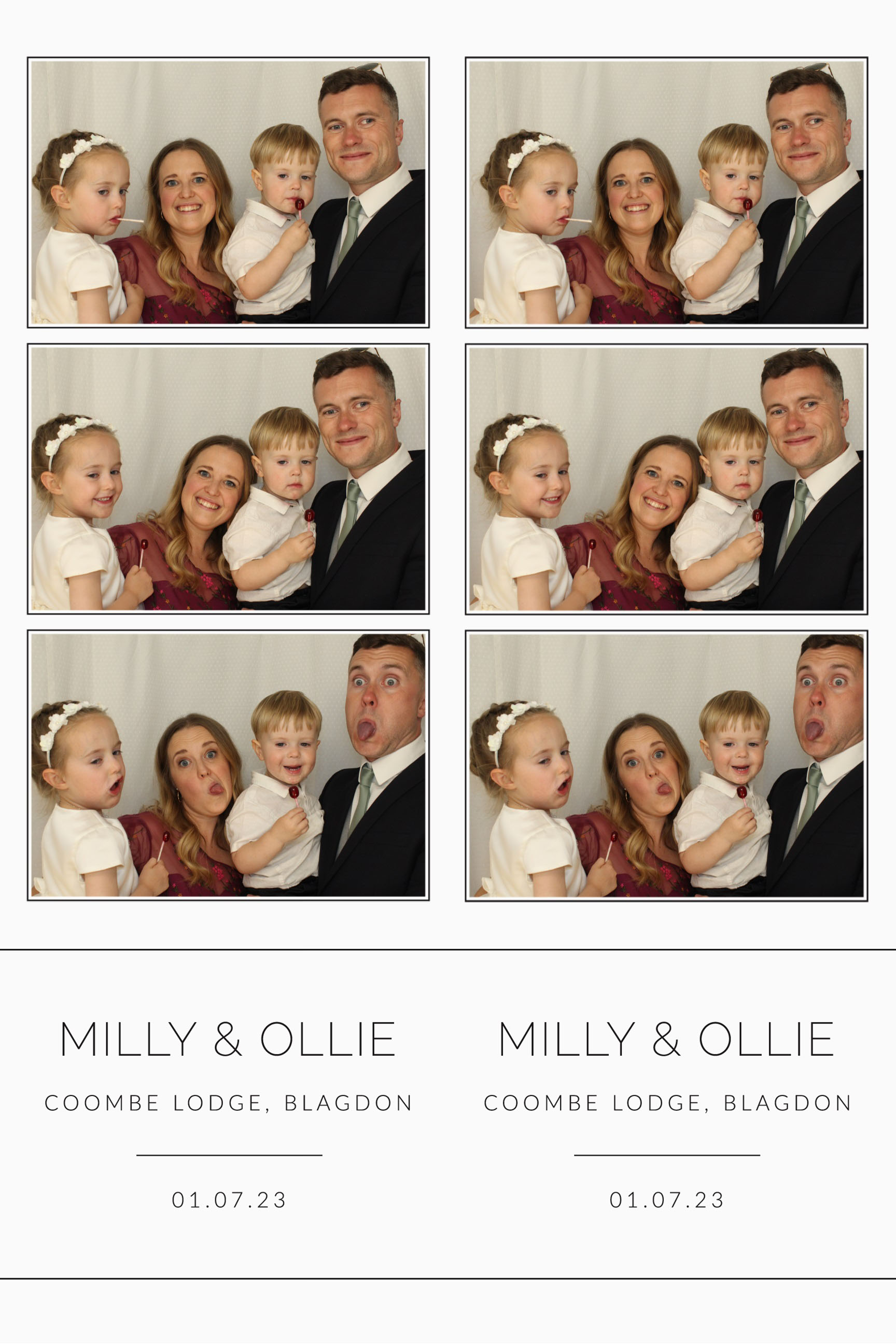 Milly & Ollie | View more photos from the event at images.mobile-photo-booth.com/u/MobilePhotoBoothUK/Milly-Ollie