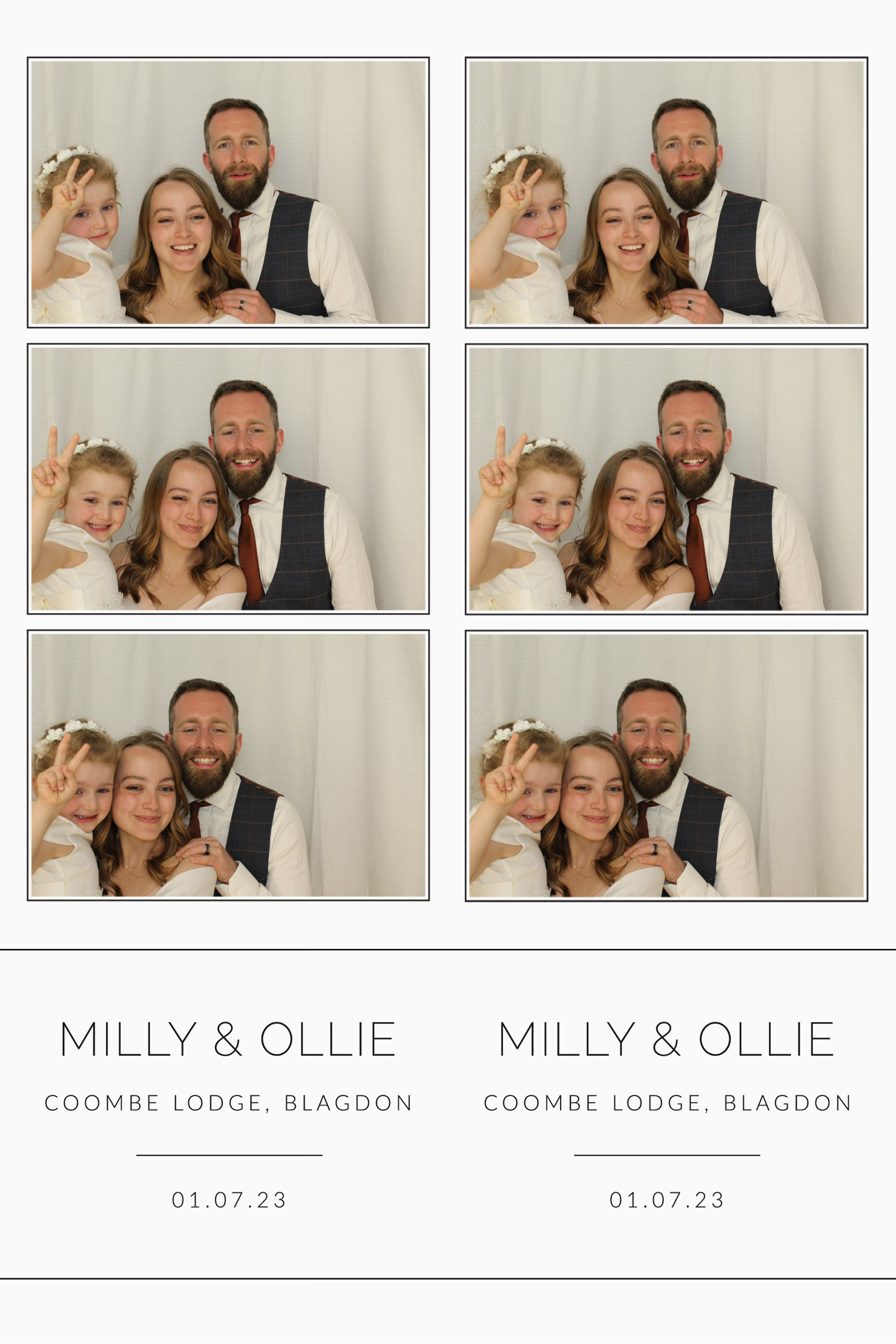 Milly & Ollie | View more photos from the event at images.mobile-photo-booth.com/u/MobilePhotoBoothUK/Milly-Ollie