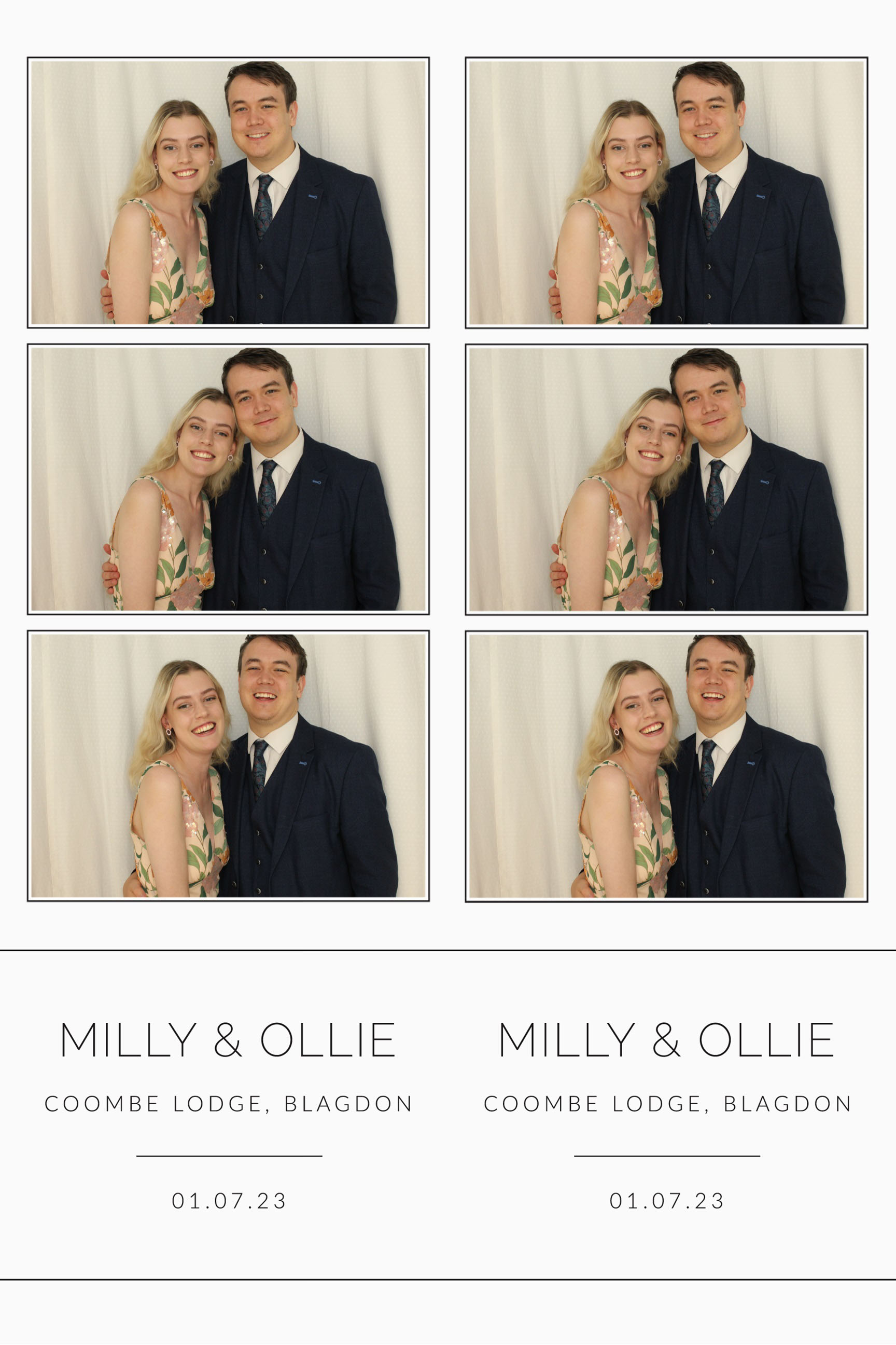 Milly & Ollie | View more photos from the event at images.mobile-photo-booth.com/u/MobilePhotoBoothUK/Milly-Ollie