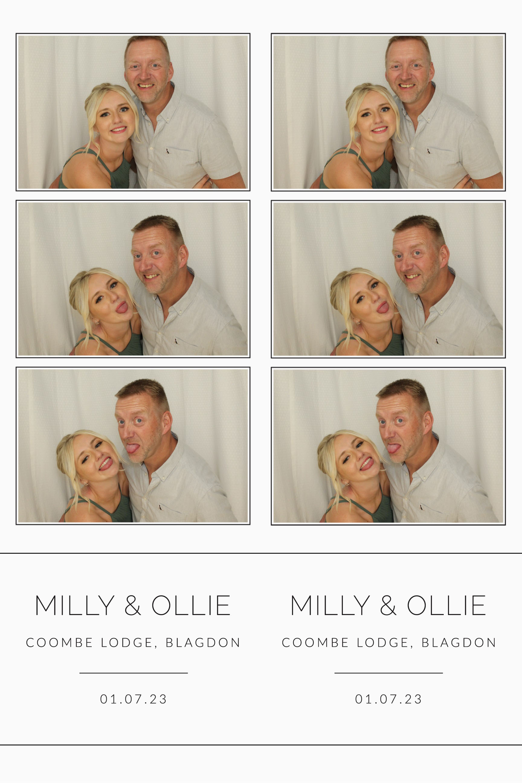 Milly & Ollie | View more photos from the event at images.mobile-photo-booth.com/u/MobilePhotoBoothUK/Milly-Ollie