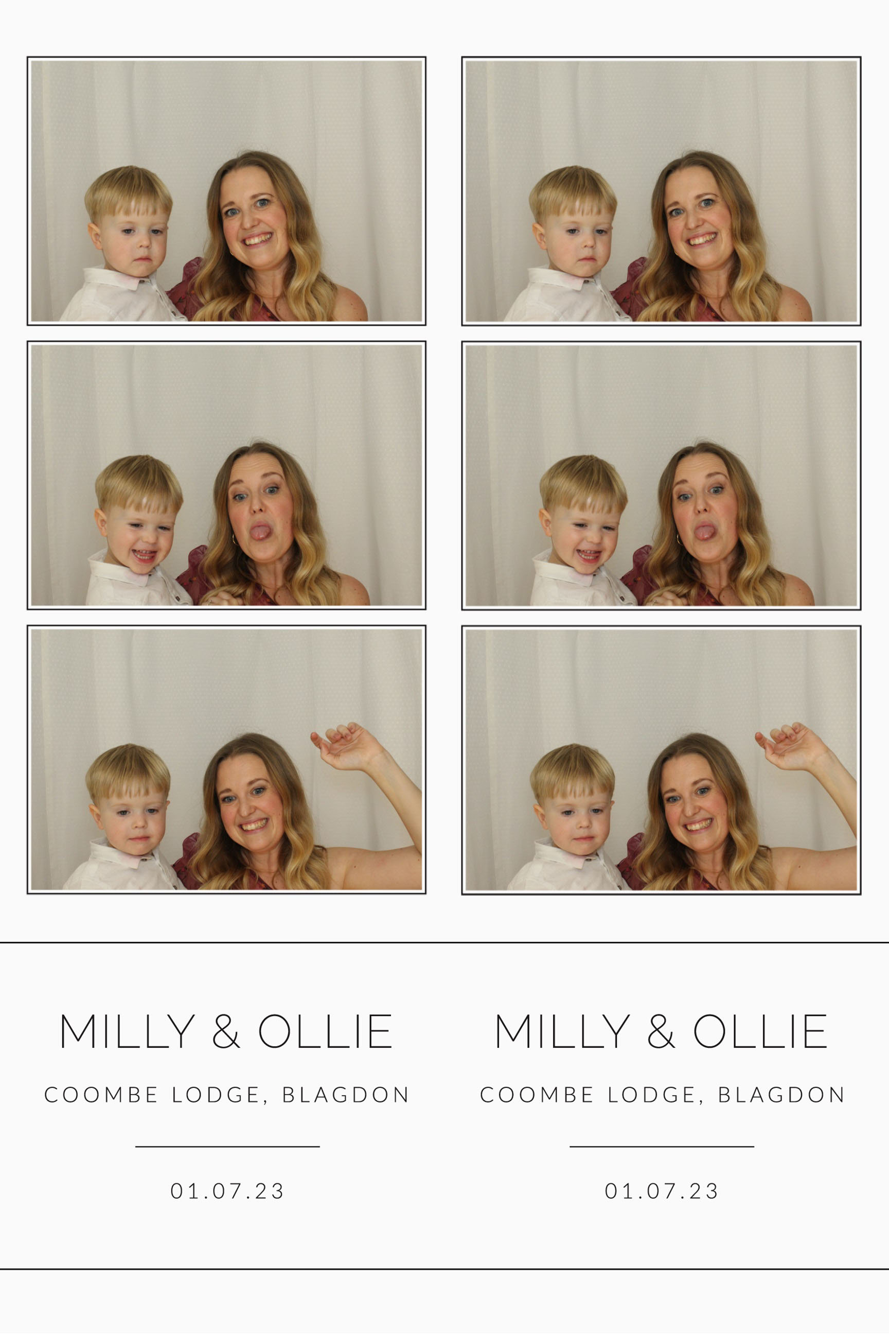 Milly & Ollie | View more photos from the event at images.mobile-photo-booth.com/u/MobilePhotoBoothUK/Milly-Ollie