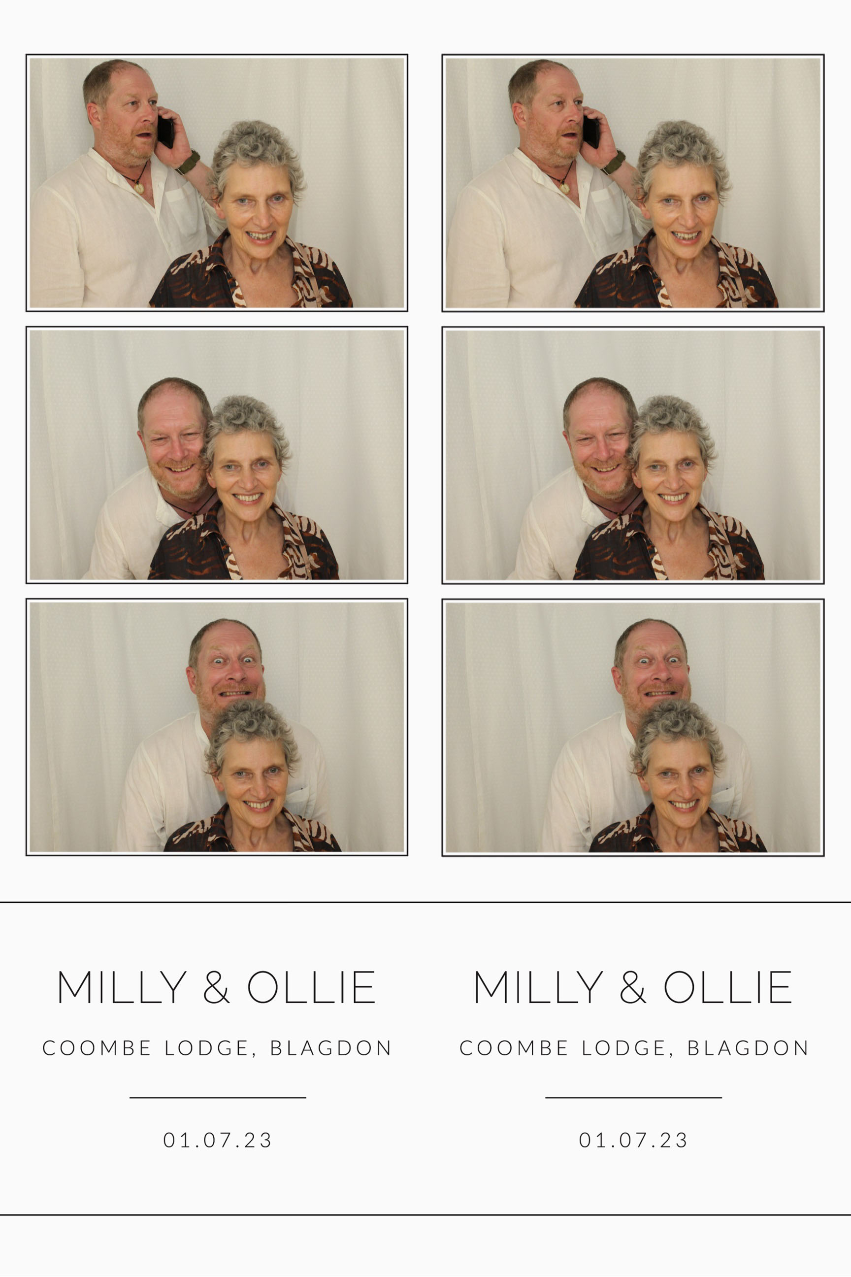 Milly & Ollie | View more photos from the event at images.mobile-photo-booth.com/u/MobilePhotoBoothUK/Milly-Ollie