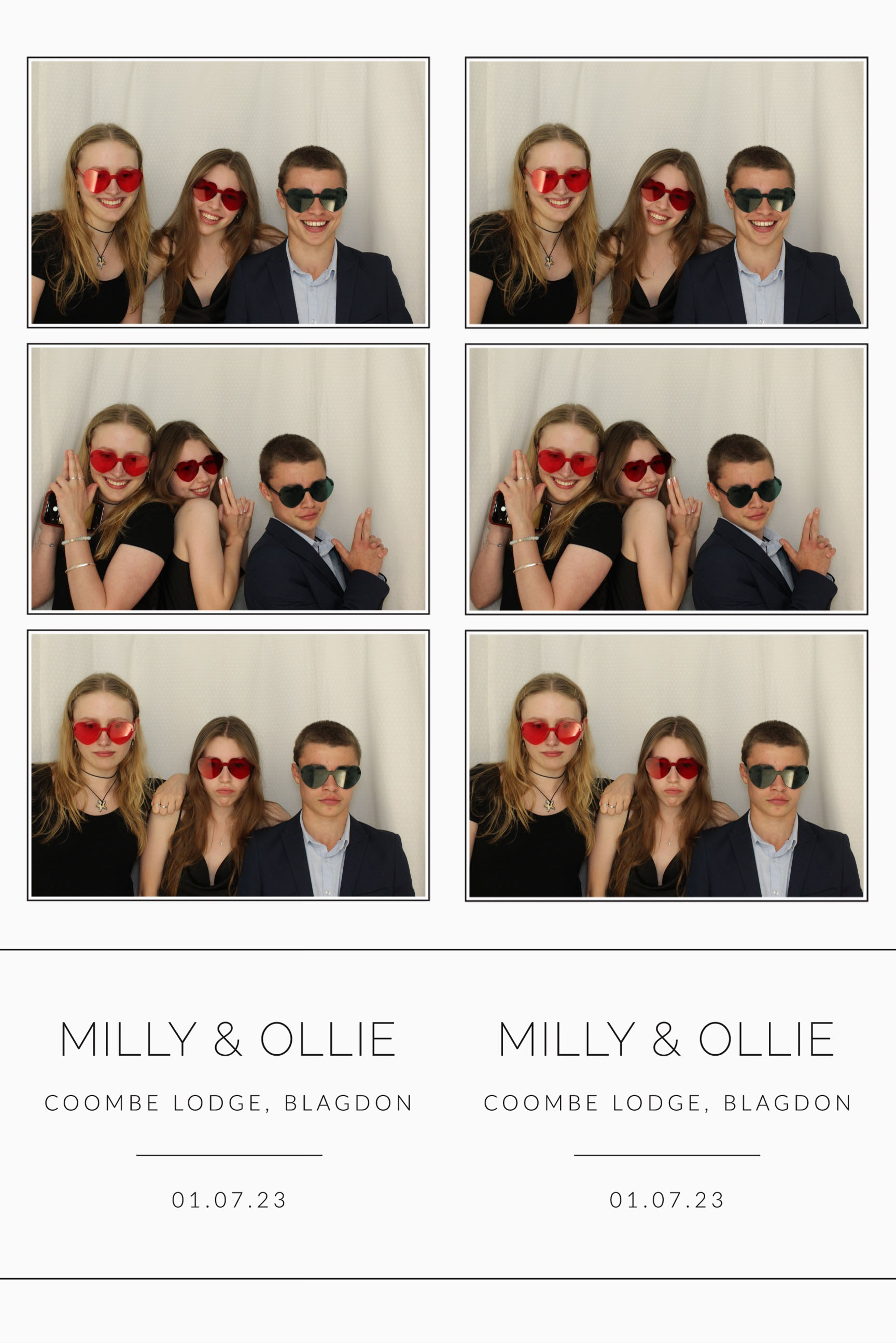 Milly & Ollie | View more photos from the event at images.mobile-photo-booth.com/u/MobilePhotoBoothUK/Milly-Ollie
