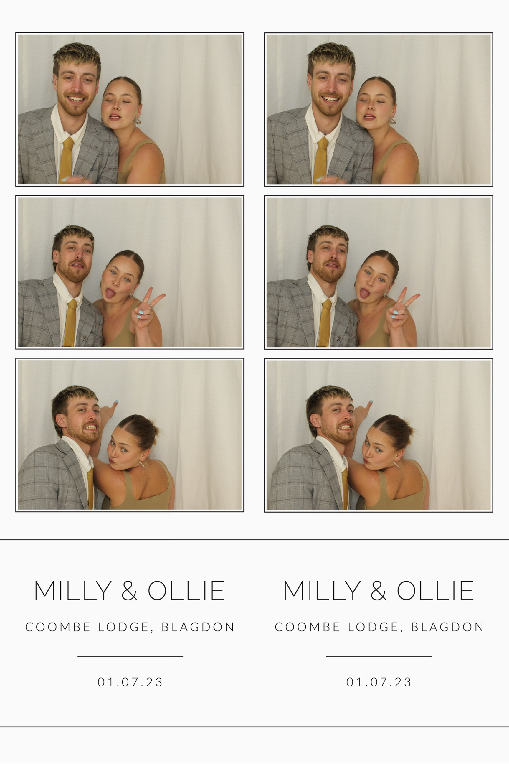 Milly & Ollie | View more photos from the event at images.mobile-photo-booth.com/u/MobilePhotoBoothUK/Milly-Ollie