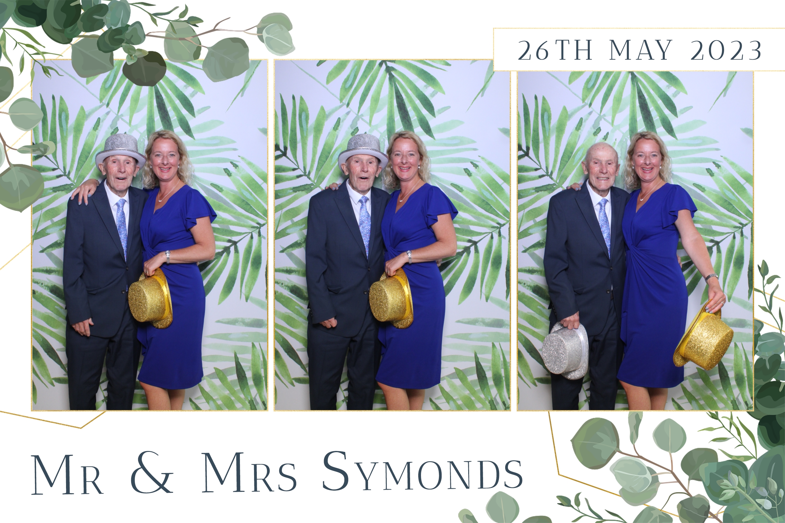 Mr & Mrs Symonds | View more photos from the event at images.mobile-photo-booth.com/u/MobilePhotoBoothUK/Mr-Mrs-Symonds