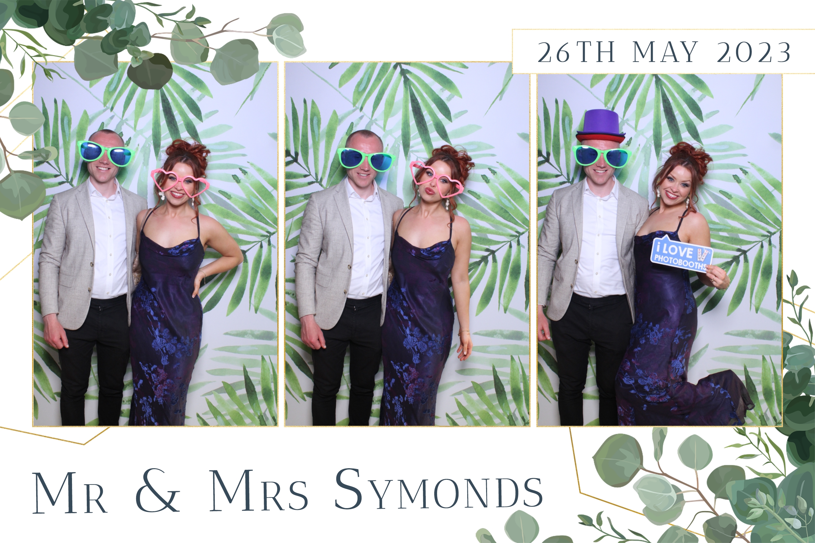 Mr & Mrs Symonds | View more photos from the event at images.mobile-photo-booth.com/u/MobilePhotoBoothUK/Mr-Mrs-Symonds