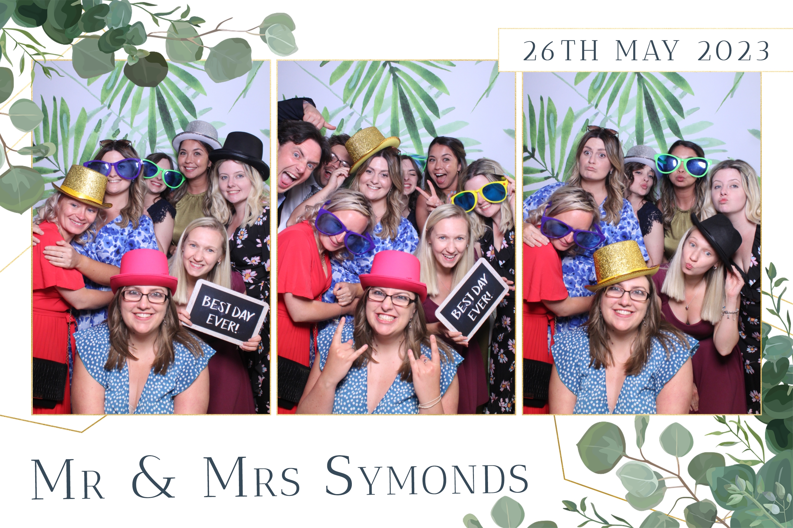 Mr & Mrs Symonds | View more photos from the event at images.mobile-photo-booth.com/u/MobilePhotoBoothUK/Mr-Mrs-Symonds