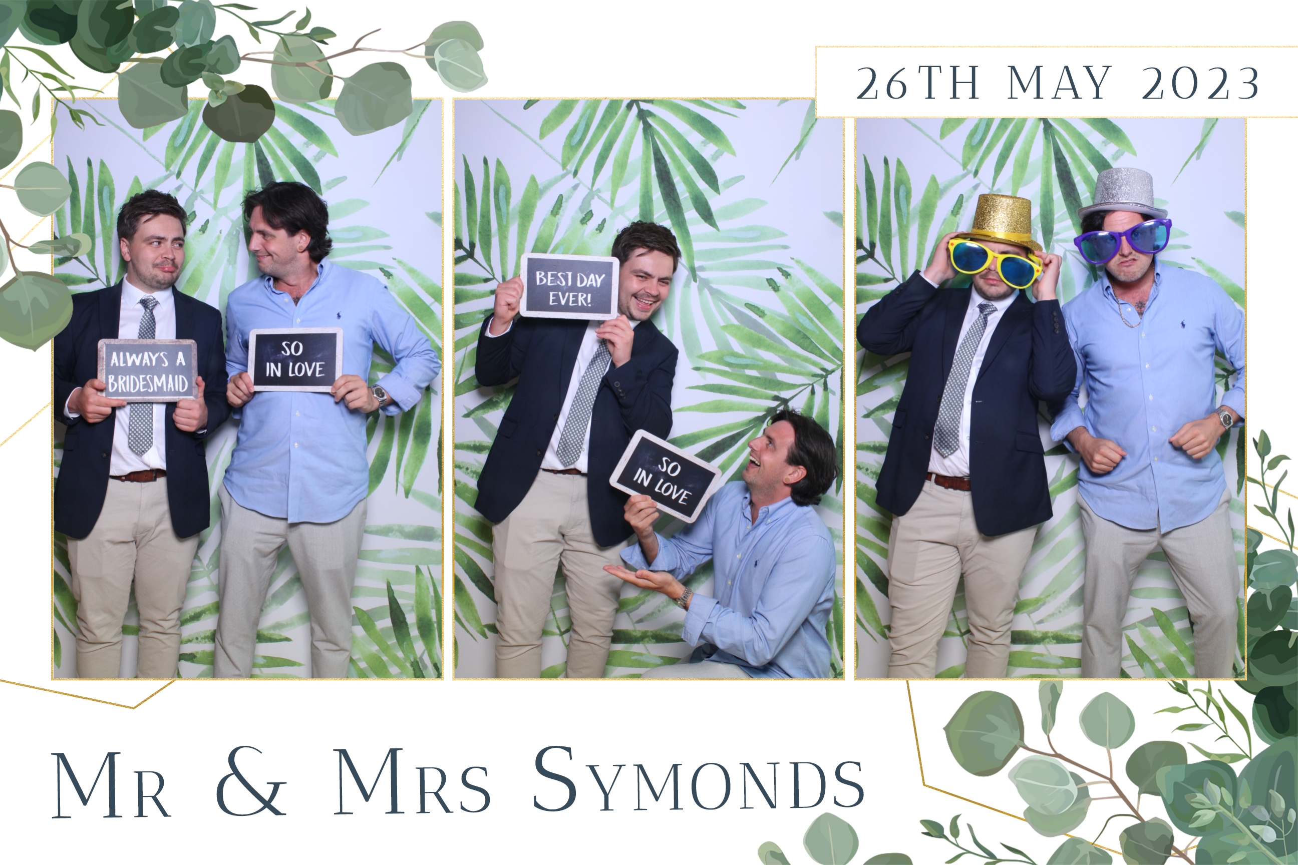 Mr & Mrs Symonds | View more photos from the event at images.mobile-photo-booth.com/u/MobilePhotoBoothUK/Mr-Mrs-Symonds