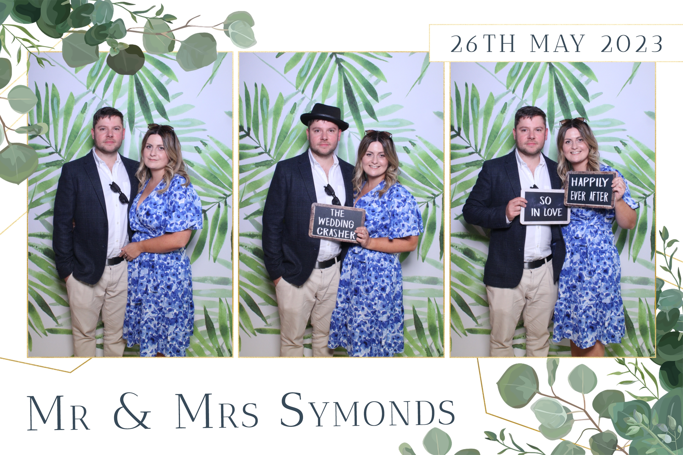 Mr & Mrs Symonds | View more photos from the event at images.mobile-photo-booth.com/u/MobilePhotoBoothUK/Mr-Mrs-Symonds