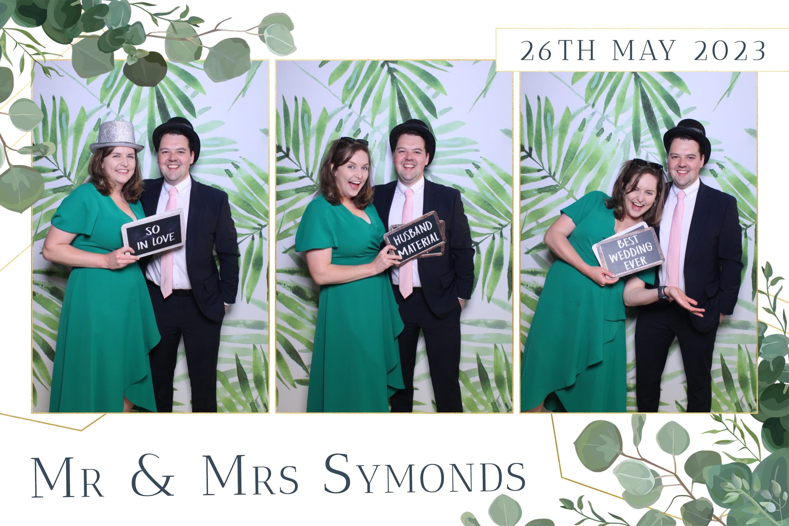 Mr & Mrs Symonds | View more photos from the event at images.mobile-photo-booth.com/u/MobilePhotoBoothUK/Mr-Mrs-Symonds