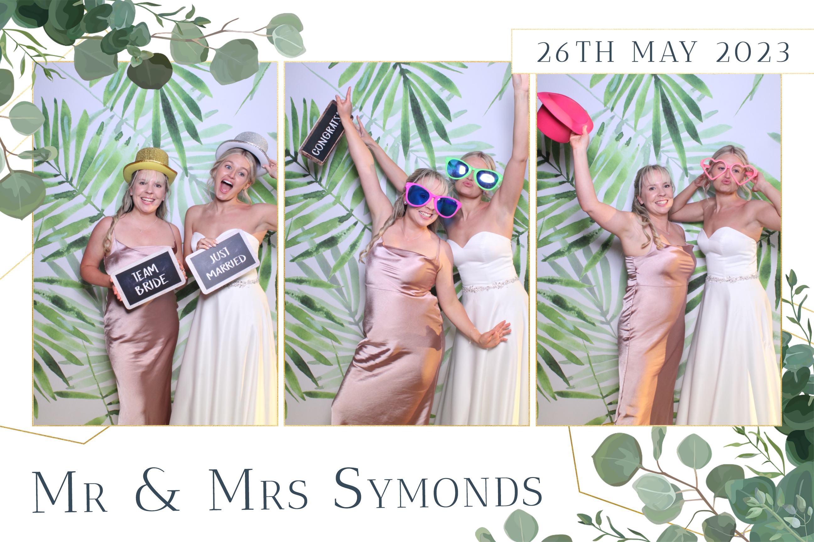 Mr & Mrs Symonds | View more photos from the event at images.mobile-photo-booth.com/u/MobilePhotoBoothUK/Mr-Mrs-Symonds