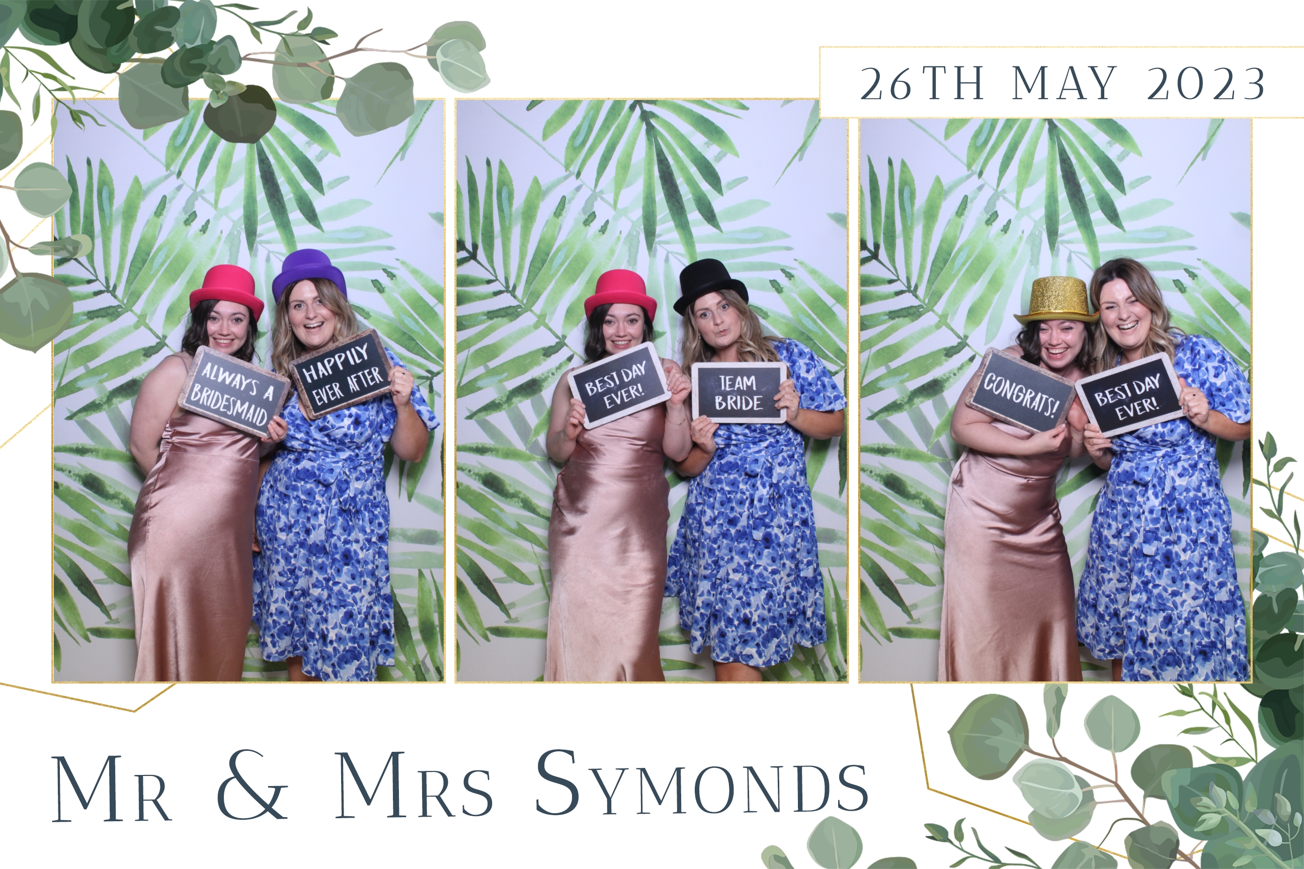 Mr & Mrs Symonds | View more photos from the event at images.mobile-photo-booth.com/u/MobilePhotoBoothUK/Mr-Mrs-Symonds