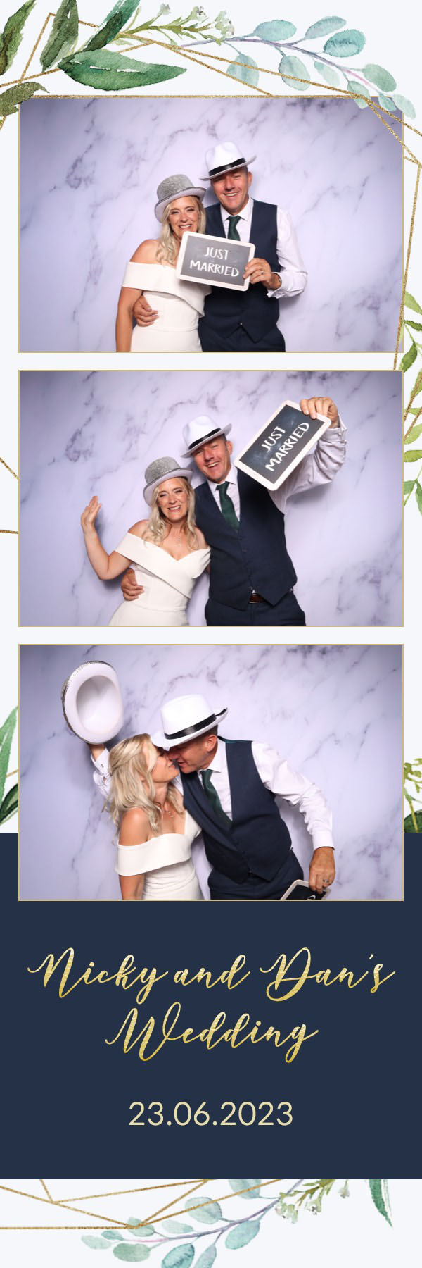 Nicky & Dan | View more photos from the event at images.mobile-photo-booth.com/u/MobilePhotoBoothUK/Nicky-Dan