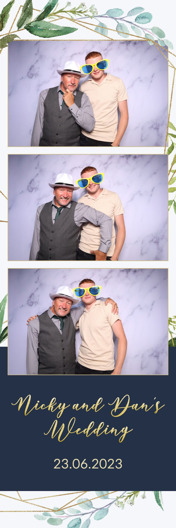Nicky & Dan | View more photos from the event at images.mobile-photo-booth.com/u/MobilePhotoBoothUK/Nicky-Dan