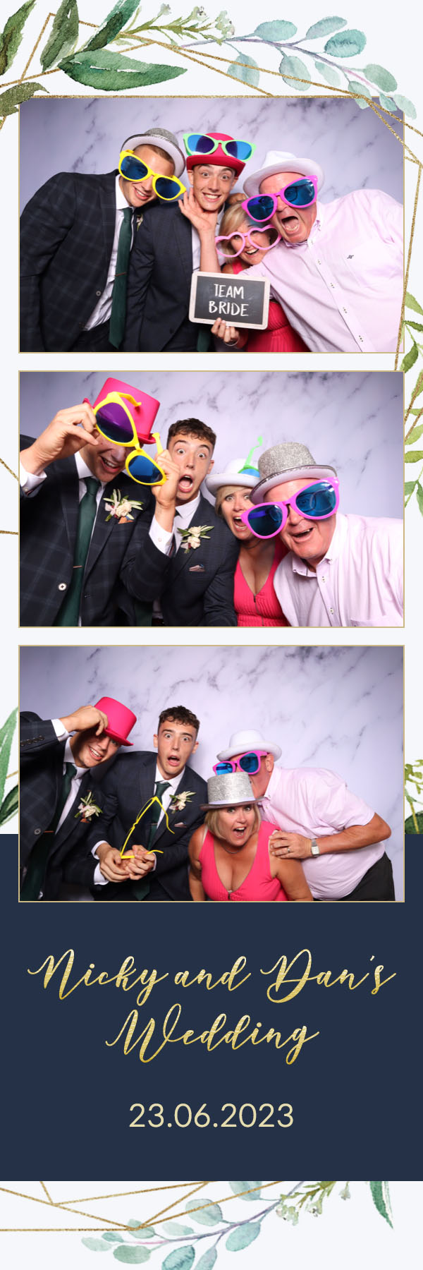 Nicky & Dan | View more photos from the event at images.mobile-photo-booth.com/u/MobilePhotoBoothUK/Nicky-Dan