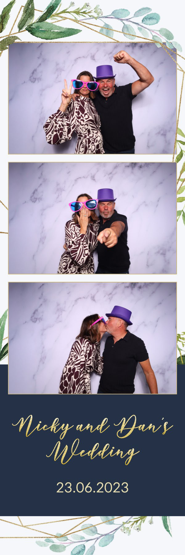 Nicky & Dan | View more photos from the event at images.mobile-photo-booth.com/u/MobilePhotoBoothUK/Nicky-Dan