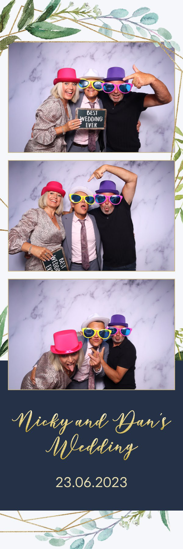 Nicky & Dan | View more photos from the event at images.mobile-photo-booth.com/u/MobilePhotoBoothUK/Nicky-Dan
