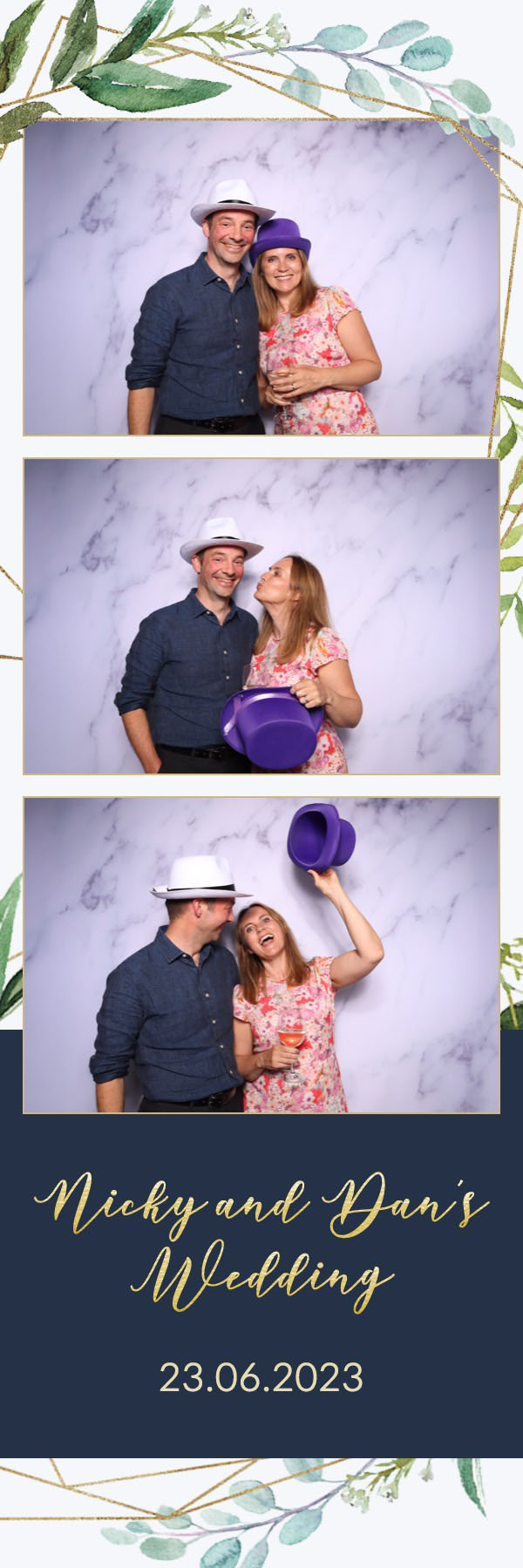 Nicky & Dan | View more photos from the event at images.mobile-photo-booth.com/u/MobilePhotoBoothUK/Nicky-Dan