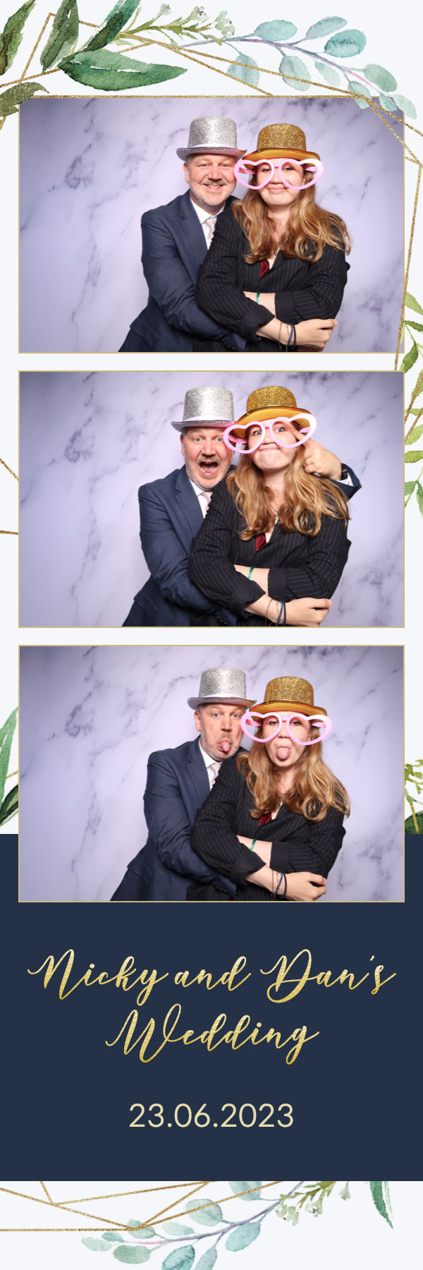 Nicky & Dan | View more photos from the event at images.mobile-photo-booth.com/u/MobilePhotoBoothUK/Nicky-Dan