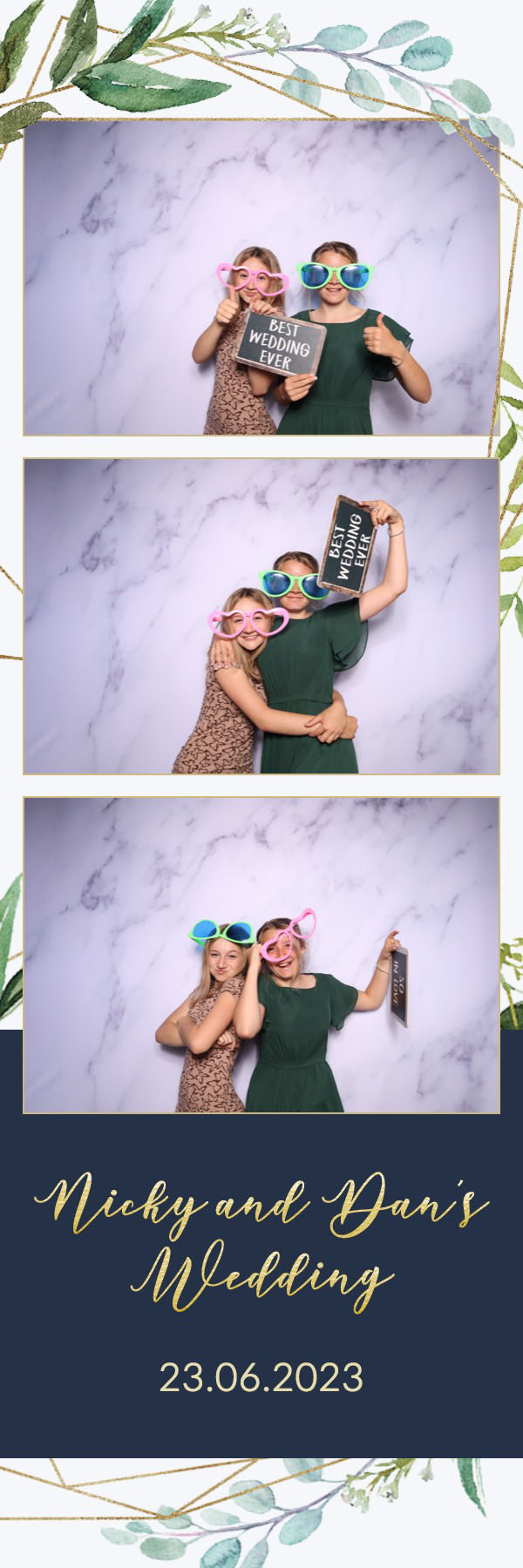 Nicky & Dan | View more photos from the event at images.mobile-photo-booth.com/u/MobilePhotoBoothUK/Nicky-Dan