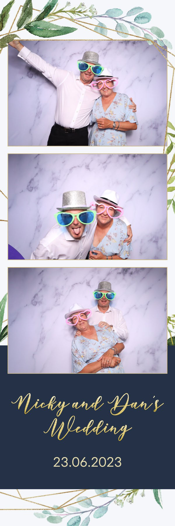 Nicky & Dan | View more photos from the event at images.mobile-photo-booth.com/u/MobilePhotoBoothUK/Nicky-Dan