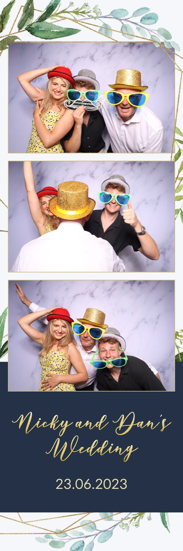 Nicky & Dan | View more photos from the event at images.mobile-photo-booth.com/u/MobilePhotoBoothUK/Nicky-Dan