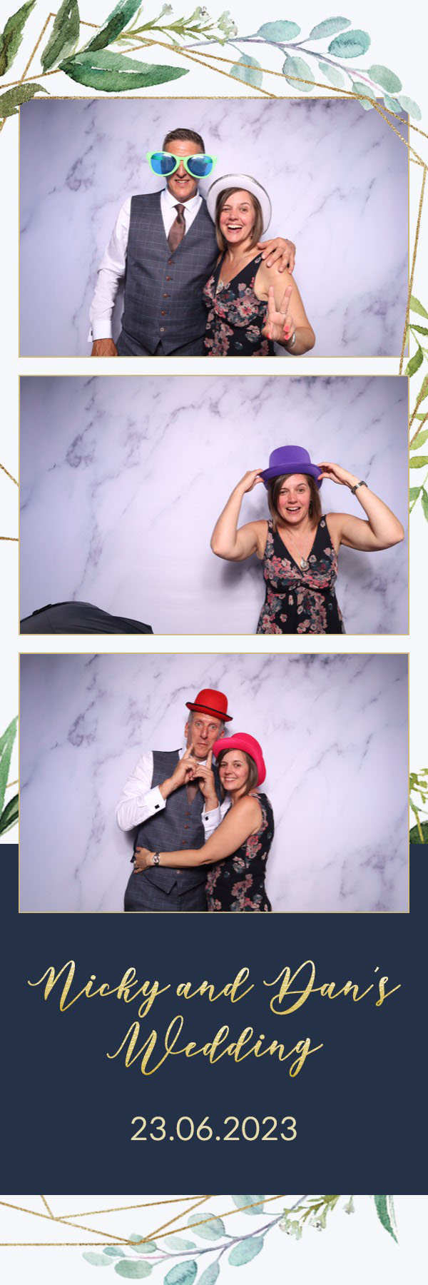 Nicky & Dan | View more photos from the event at images.mobile-photo-booth.com/u/MobilePhotoBoothUK/Nicky-Dan