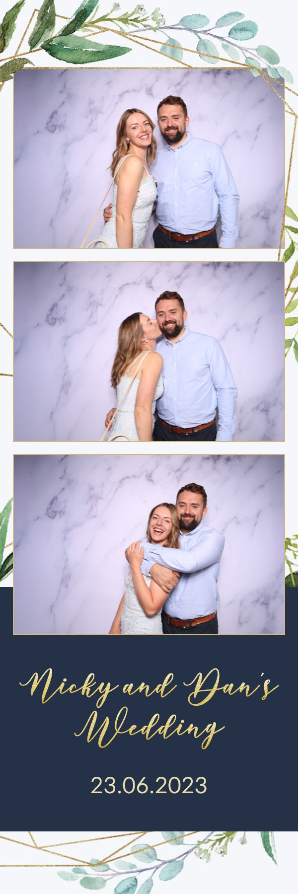 Nicky & Dan | View more photos from the event at images.mobile-photo-booth.com/u/MobilePhotoBoothUK/Nicky-Dan