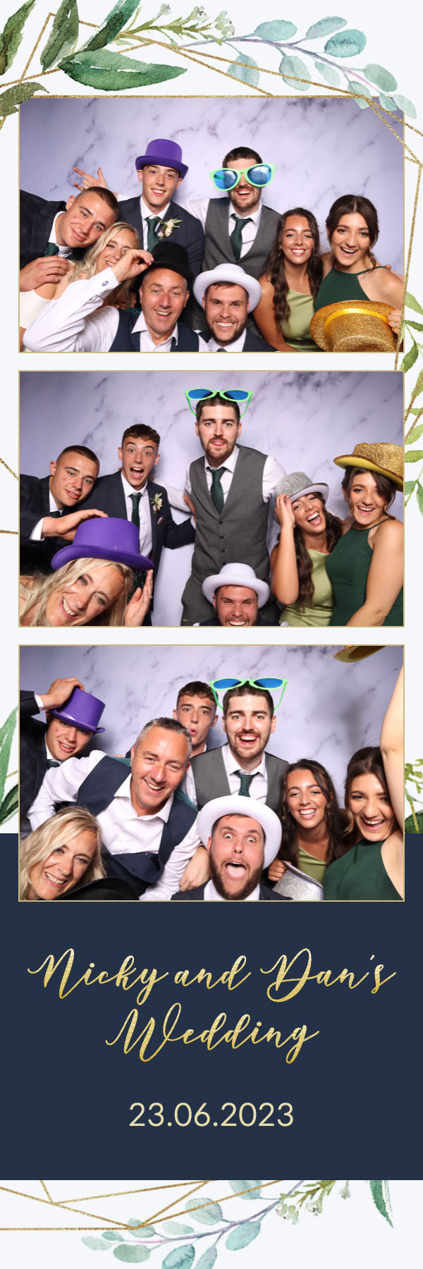Nicky & Dan | View more photos from the event at images.mobile-photo-booth.com/u/MobilePhotoBoothUK/Nicky-Dan