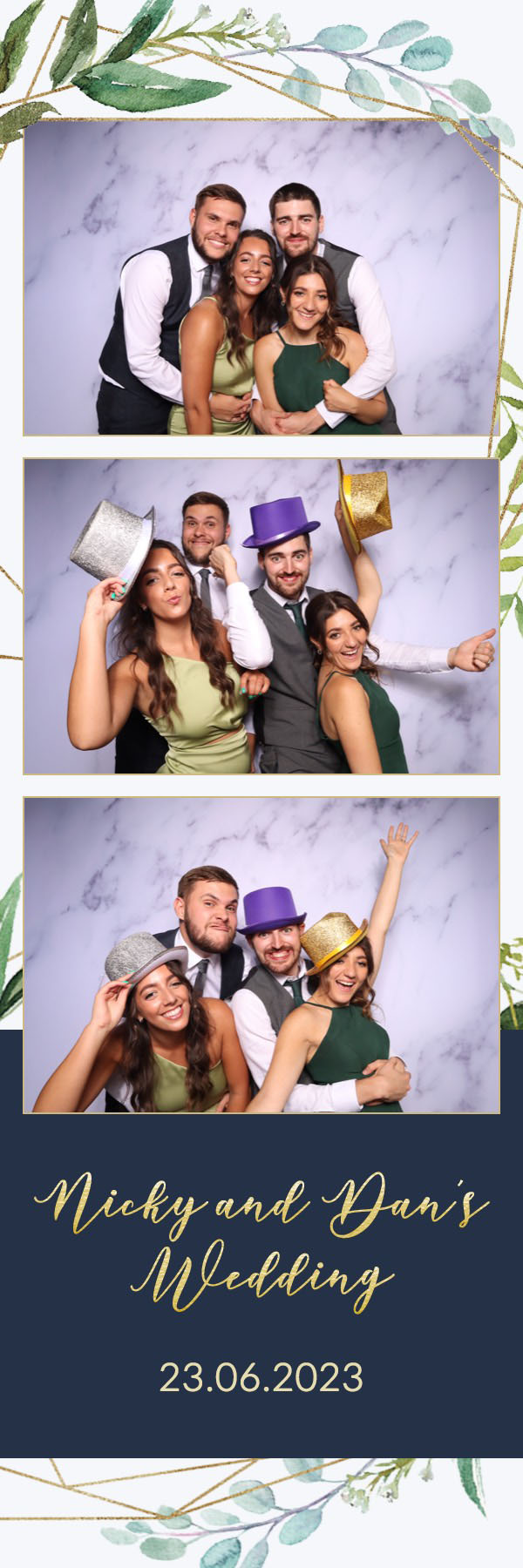 Nicky & Dan | View more photos from the event at images.mobile-photo-booth.com/u/MobilePhotoBoothUK/Nicky-Dan