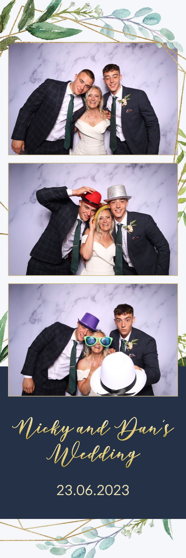 Nicky & Dan | View more photos from the event at images.mobile-photo-booth.com/u/MobilePhotoBoothUK/Nicky-Dan