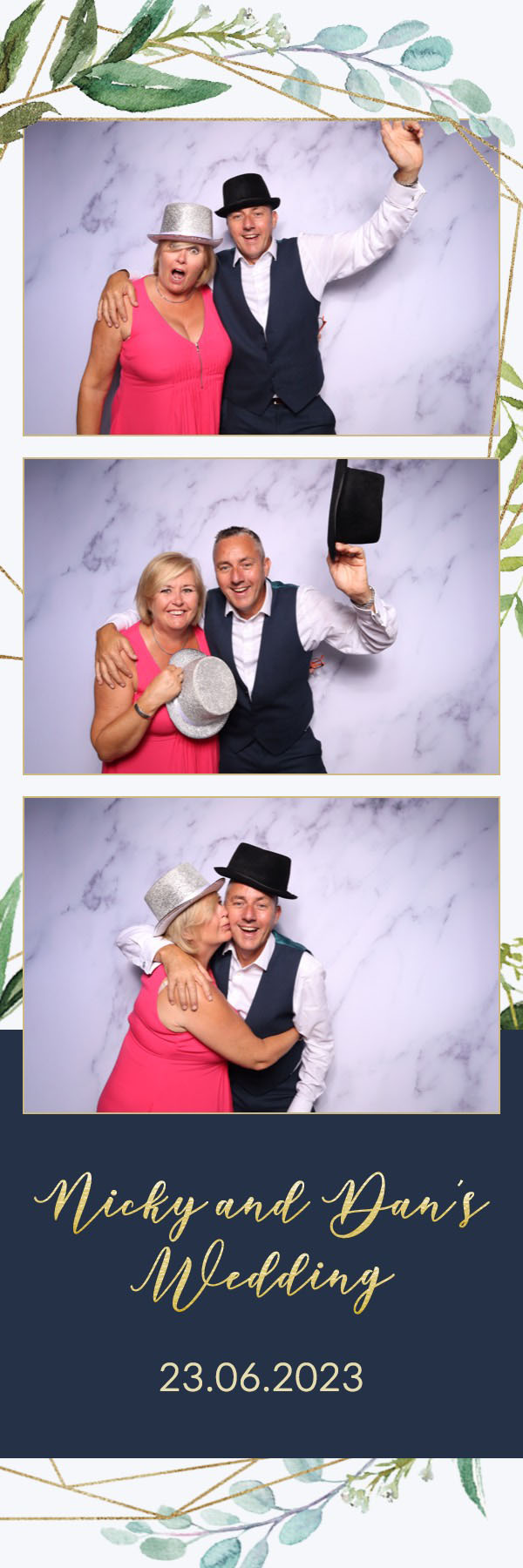 Nicky & Dan | View more photos from the event at images.mobile-photo-booth.com/u/MobilePhotoBoothUK/Nicky-Dan